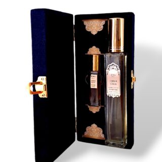 Gift set iena amber gold eau de parfum 50 ml and amber gold attar 10 ml combo set. Gift for Employees | gift for house warming and diwali festivals | Long-lasting perfumes for man and women | with gift box as available.